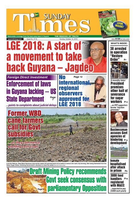 guyana newspapers today online news